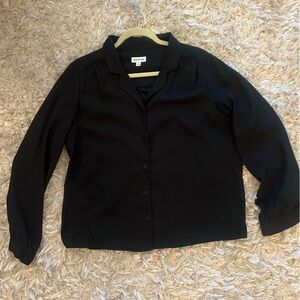 Frank & Oak - long-sleeve button up blouse